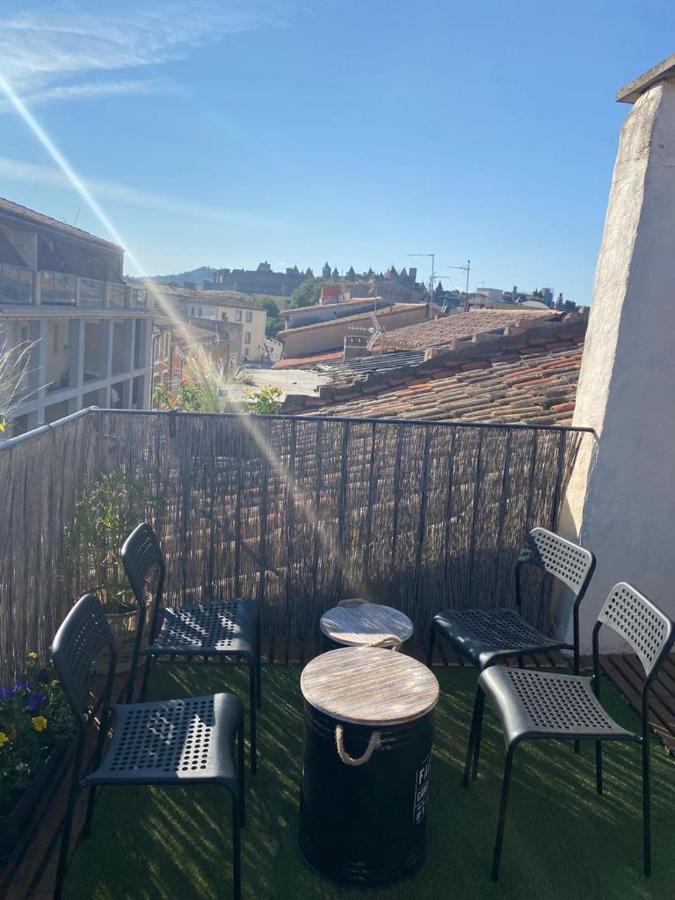 Rooftop Face A La Cite 'Rfc' Carcassonne Zewnętrze zdjęcie